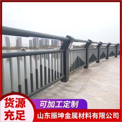 不锈钢防撞护栏 喷塑栏杆 道路桥梁道路隔离杆 304不锈钢防护栏