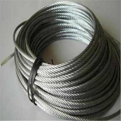 供应316不锈钢钢丝绳 304不锈钢丝绳 镀锌包塑钢丝绳 钢丝绳加工
