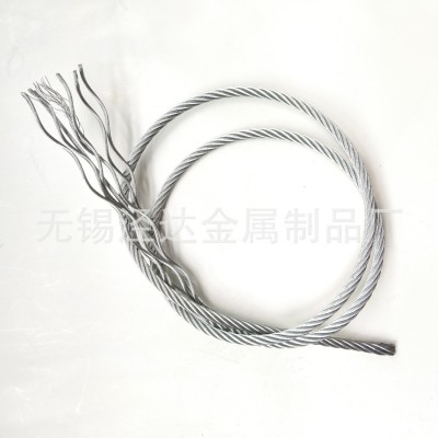 厂家钢丝绳定制 2.3 7x19不锈钢钢丝绳 晾衣绳起重绳 包胶钢丝绳图4
