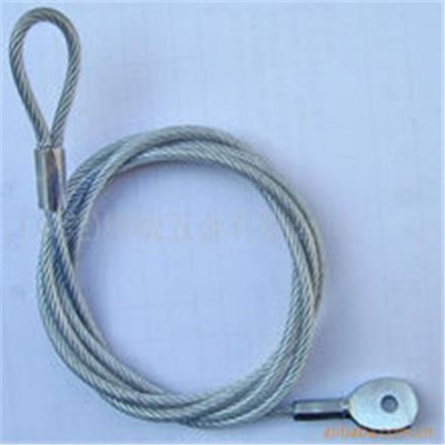 304不锈钢钢丝绳包塑涂塑钢丝绳镀锌钢丝绳不锈钢连接线加工定制