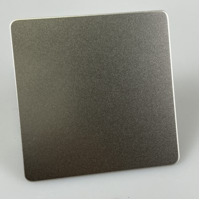 304不锈钢雾面喷砂黑钛不锈钢板材玫瑰金钛金古铜喷砂不锈钢板