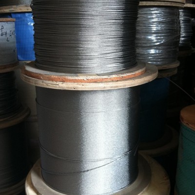 厂家直销镀锌钢丝绳 1*7 7*7 出口产品质量保证