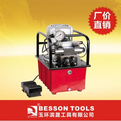 超高压电动油泵 ZCB-65BA/B 单/双向 回路电磁阀脚踏式电动油压站