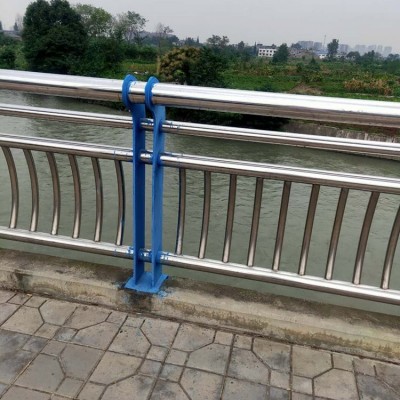 不锈钢复合管防撞护栏 桥梁防撞栏生产厂家支持定制