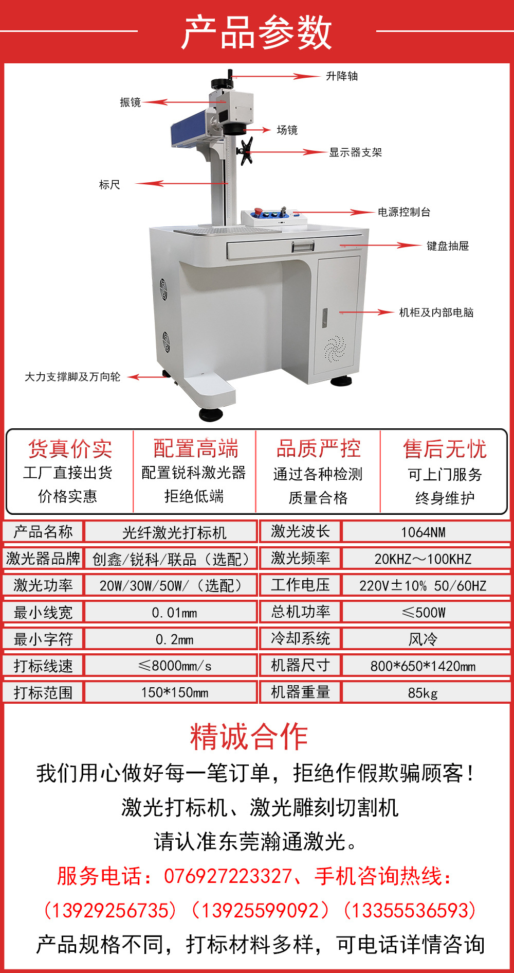 产品参数