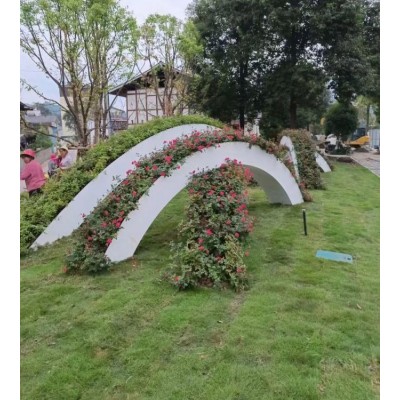 304镜面抛光不锈钢雕塑，异形钢结构加工 各种金属制品图2