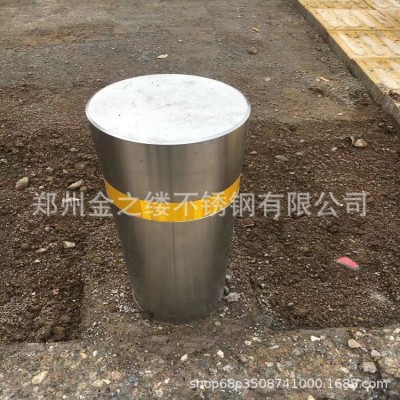 洛阳不锈钢路桩 地桩 市政不锈钢车档 大量现货供应图4