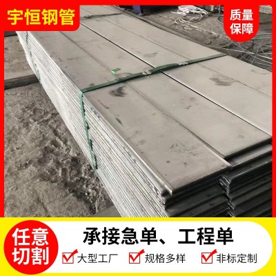 厂家销售304不锈钢扁钢 建筑工程用Q235B热轧扁铁扁条黑料扁铁