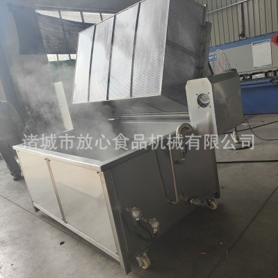 煮鸡鸭卤煮锅 不锈钢自动翻锅海参蒸煮设备 电加热方形圆形卤煮锅图2