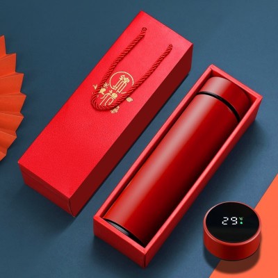 智能测温304不锈钢保温杯定制批发商务广告礼品杯子刻字印LOGO图2